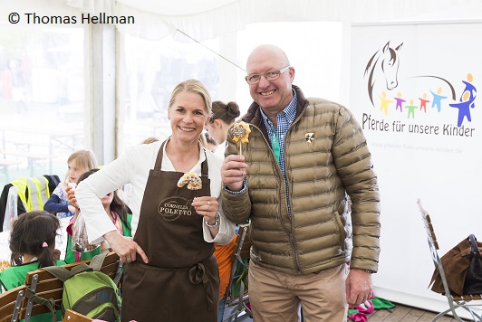 Kinder kochen mit Poletto - Pferde für unsere Kinder e.V. Hamburger Derby 2016 (1)