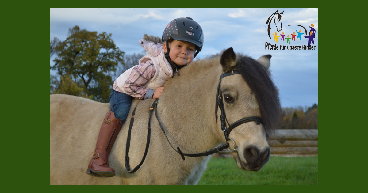 Pferde für unsere Kinder e.V. - Emma auf ihrem Pony