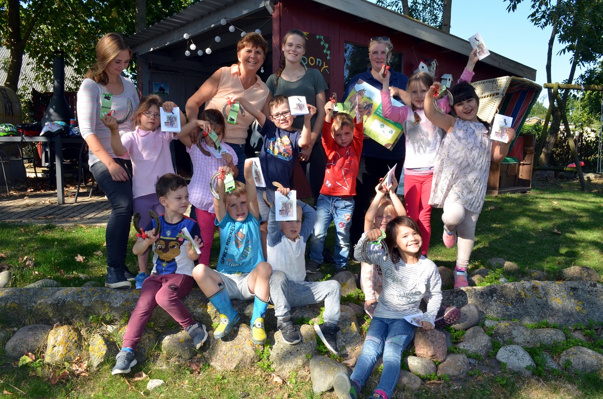 Pferdeerlebnistag KiGa Nikolinchen, Hof Ogriseck - Pferde für unsere Kinder e.V.