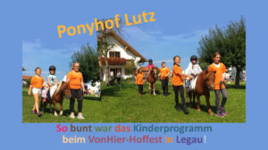 VonHier Hoffest Ponyhof Lutz 2018 - Pferde für unsere Kinder e.V. - Kutschfahrten und Ponyführen