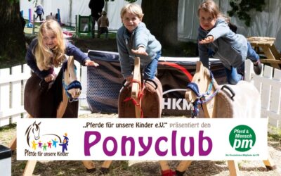 Über 800 Kinder im „Ponyclub“ beim Spring- und Dressur-Derby in Hamburg