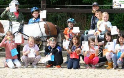 Pferdeerlebnistag für die Kinder des Ferienprogramms der OGS Nümbrecht